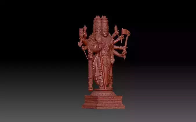lord Aarumugam muruga hi poly model