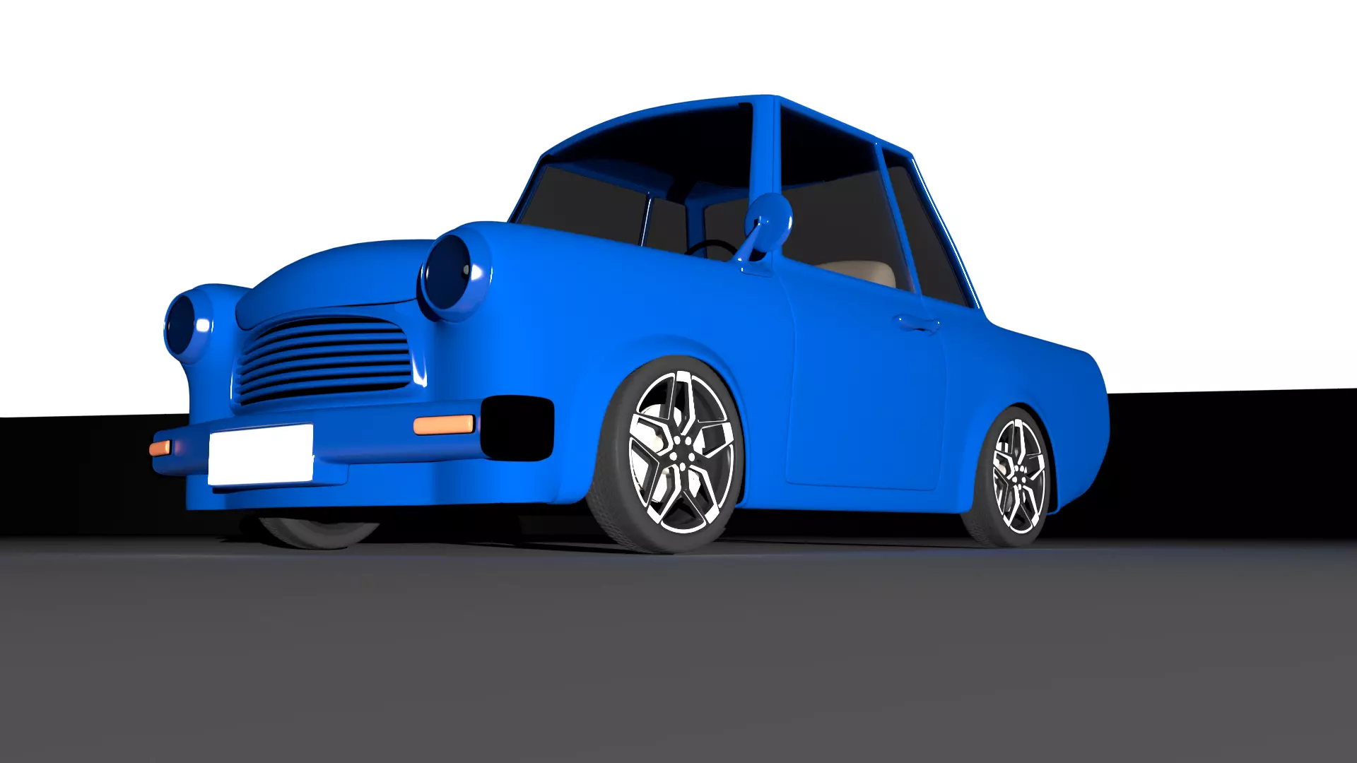 Cartoon Car 3D model