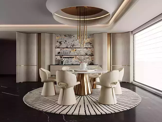 Luxury Modern Dining Area