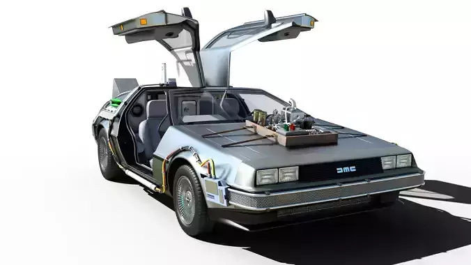 DeLorean At 88 Miles Per Hour