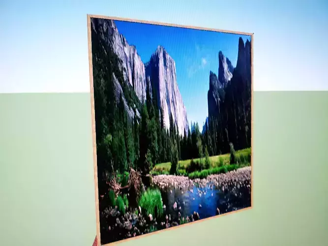 QUADRO DA PARETE  3D model