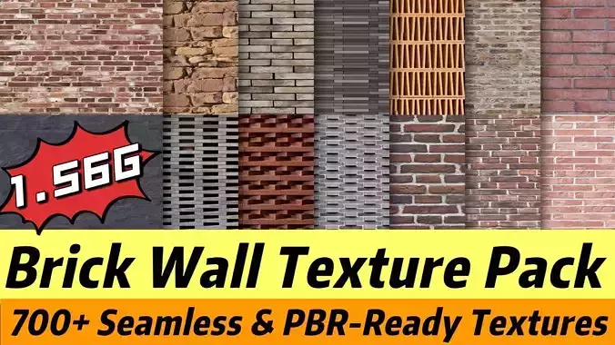 Mega Brick Texture Collection Realistic
