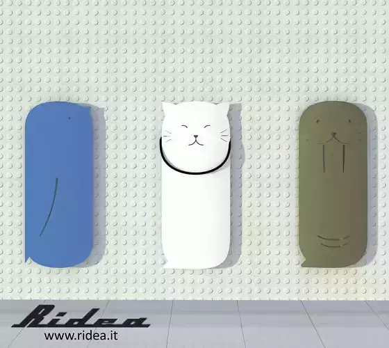 Ridea radiators Bird Cat and Wolly