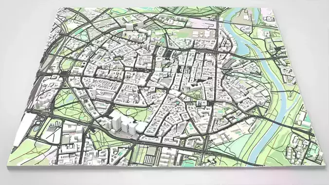 Cityscape Poznan Poland