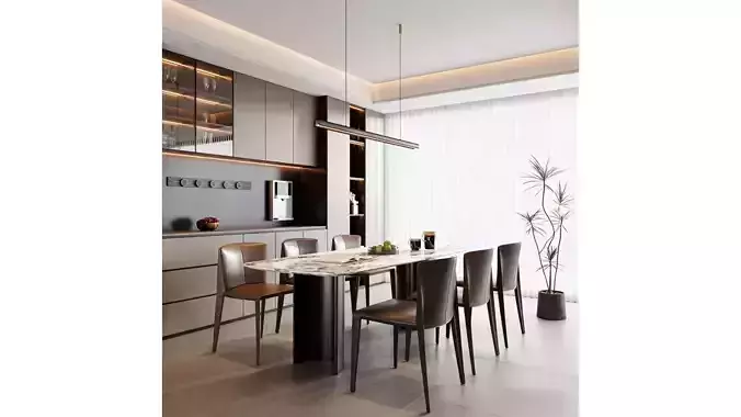 Modern Light Luxury Restaurant