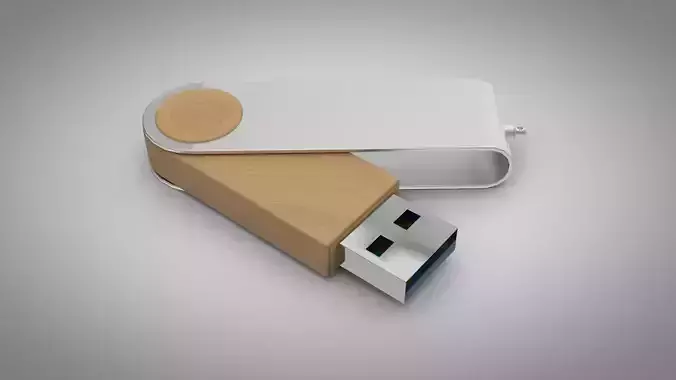 USB Memory stick 2 3D model