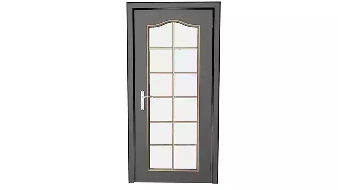 Wooden Door with Windows