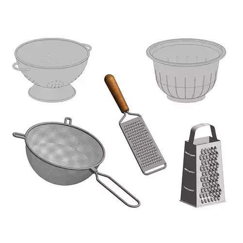 Kitchen Utensils Revit Family