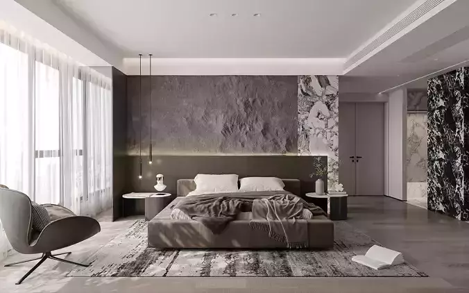 Luxury Modern Bedroom Suite