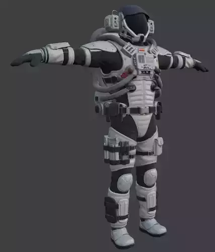 Spacesuit 3D Model