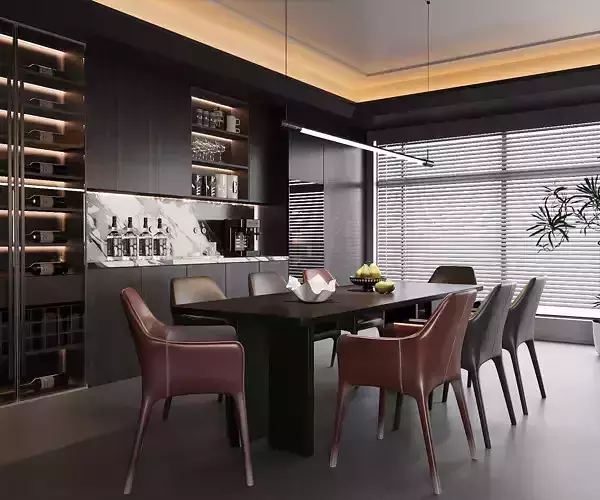 Modern Luxury Dining Area
