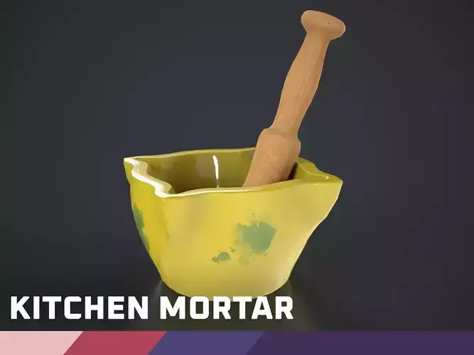 Kitchen Mortar and Pestle