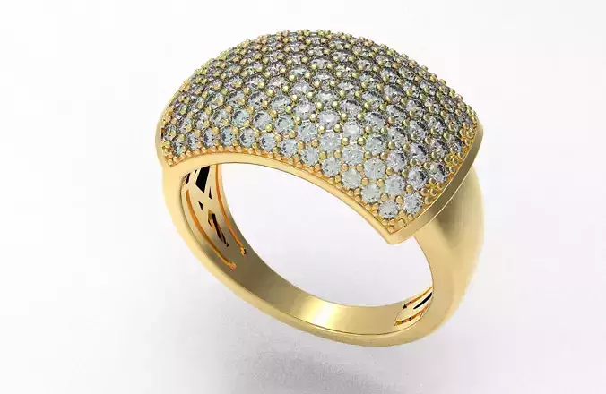 MR02 Mens Diamond Ring