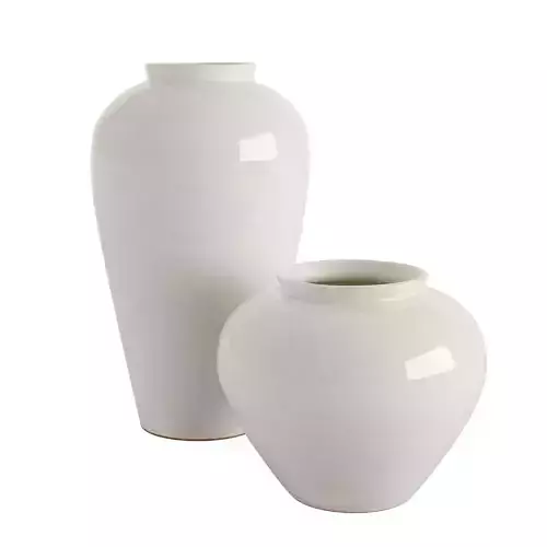 Set 2 Terracotta Vase