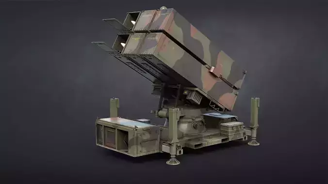 NASAMS SAM Launcher Game Ready 