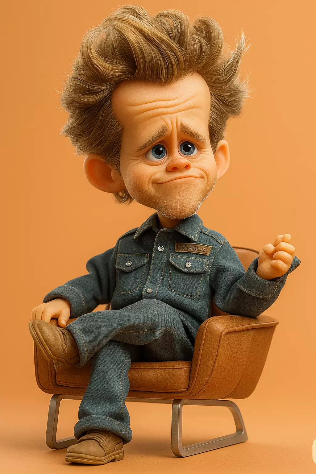 Jim Carrey 3d Model 3D print model