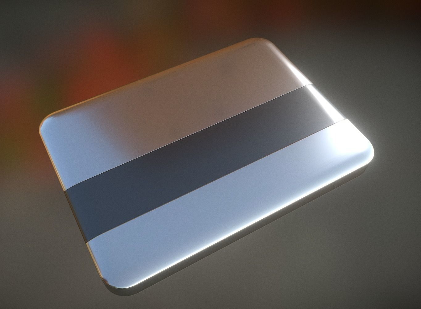 External Hard Drive High Poly Version 3D model_12