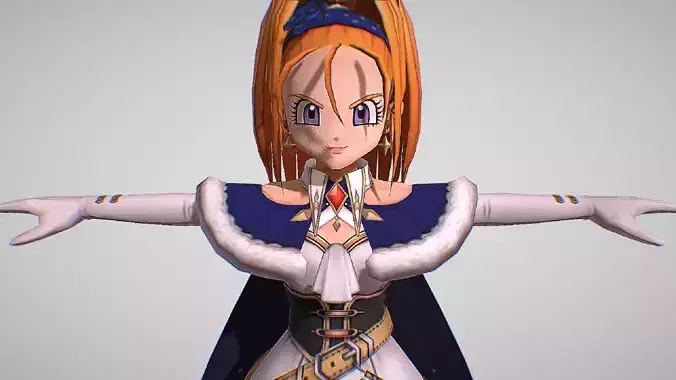 Starry Knight Ashlynn - Included Animations - Dragon Quest Tact