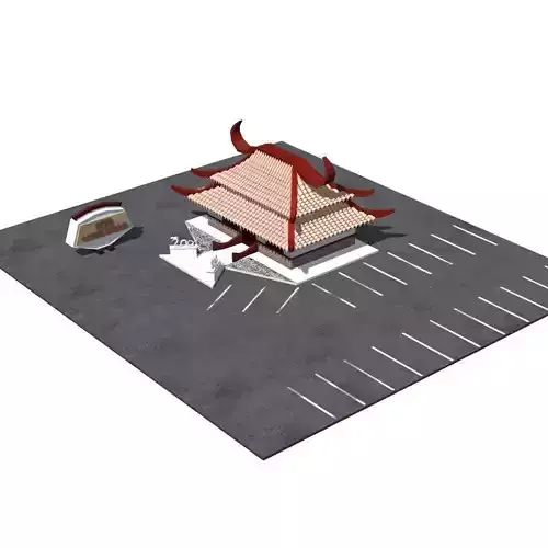 Chinese Restaurant 3D model