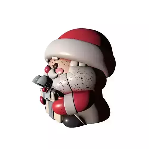 Santa Claus Christmas 3D Model