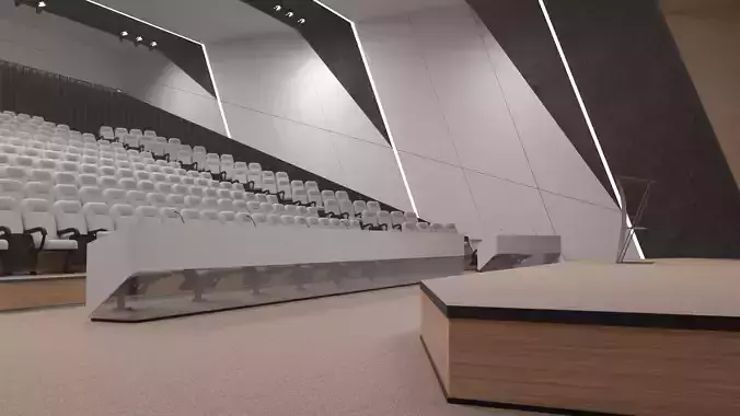 Bright Lecture Hall
