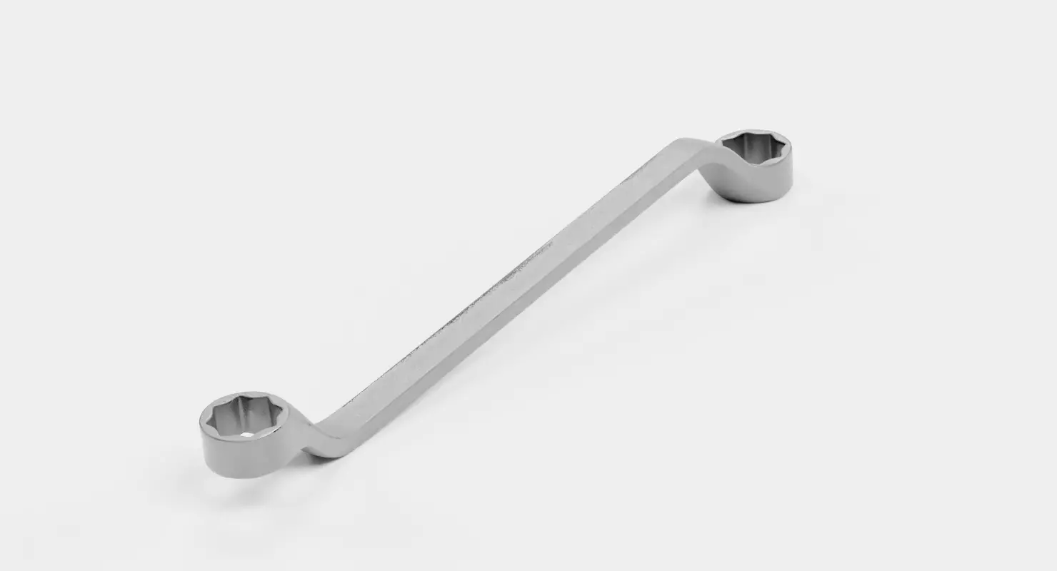 Spanner - Double Ended Ring Wrench 3D model