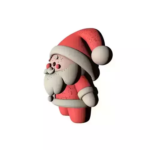 Santa Claus Christmas 3D Model