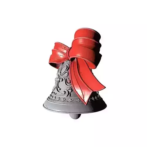 Christmas Bell 3D Printable Model