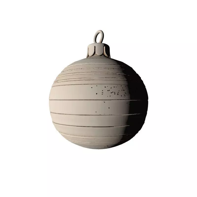 Christmas Special Decorative Ball Model 3D print model