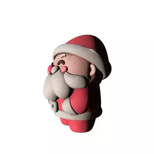 Santa Claus Christmas 3D Model