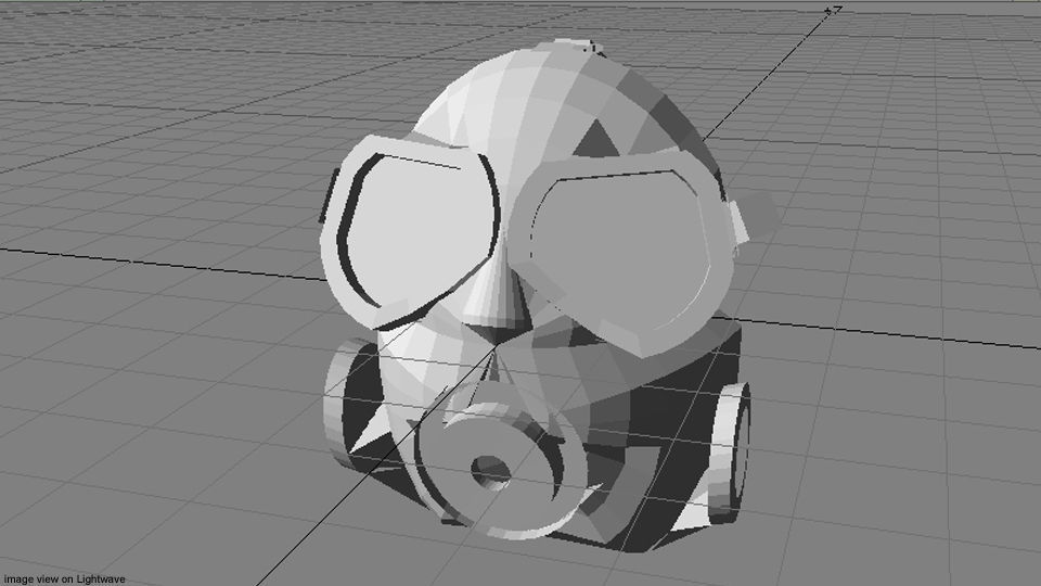 Gasmask Type 4 3D model_4