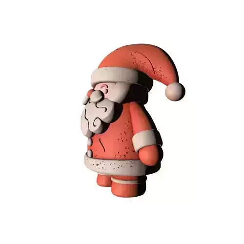 Santa Claus Christmas 3D Model