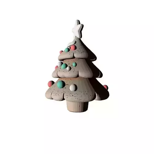 Christmas Tree 3D Printable Model