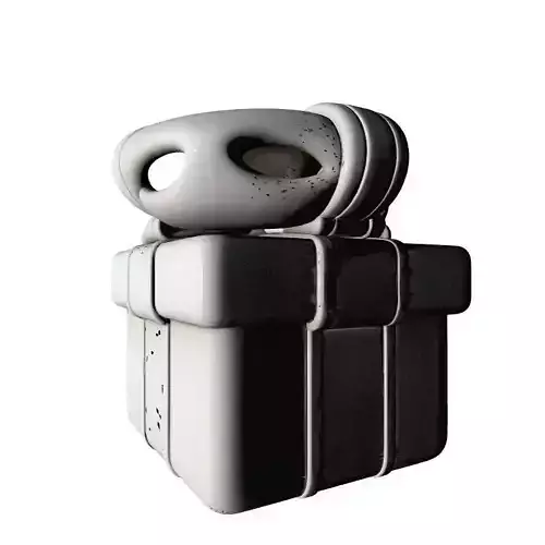 Christmas Gift Box 3D Model