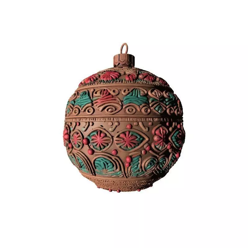 Christmas Special Decorative Ball Model 3D print model