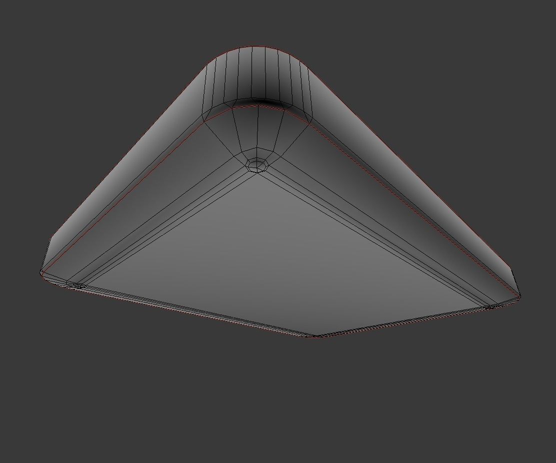 External Hard Drive Low Poly Wood Metal  - Gameready - PBR Low-poly 3D model_18