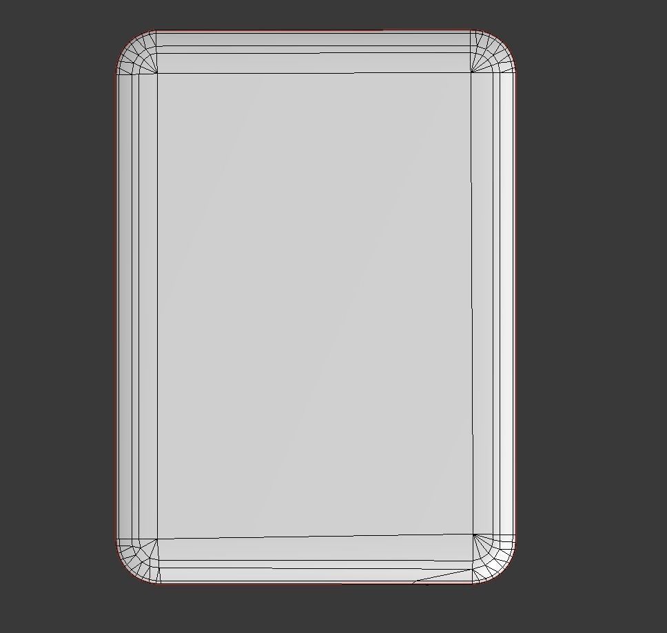 External Hard Drive Low Poly Wood Metal  - Gameready - PBR Low-poly 3D model_16
