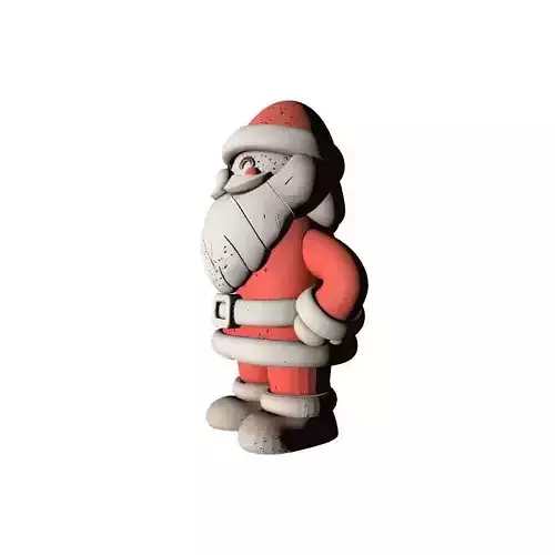 Santa Claus Christmas 3D Model