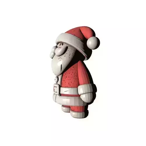 Santa Claus Christmas 3D Model