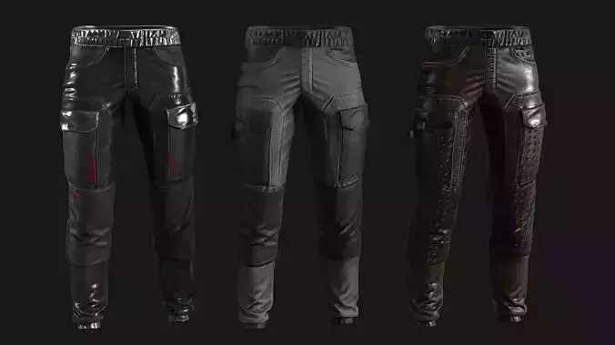 Fashionable Stylish Pants 3 colors