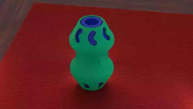 fidget bean 3D print model