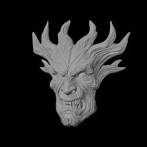 Tree Spirit Mask Fantasy Creature