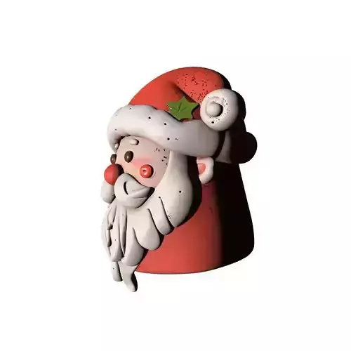 Santa Claus Christmas 3D Model