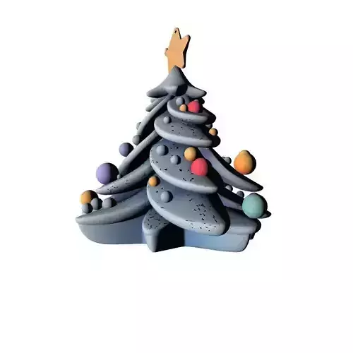 Christmas Tree 3D Printable Model