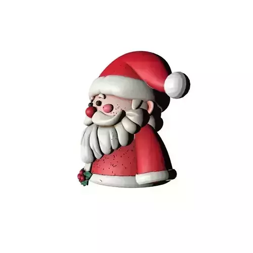 Santa Claus Christmas 3D Model