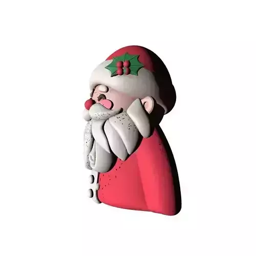 Santa Claus Christmas 3D Model