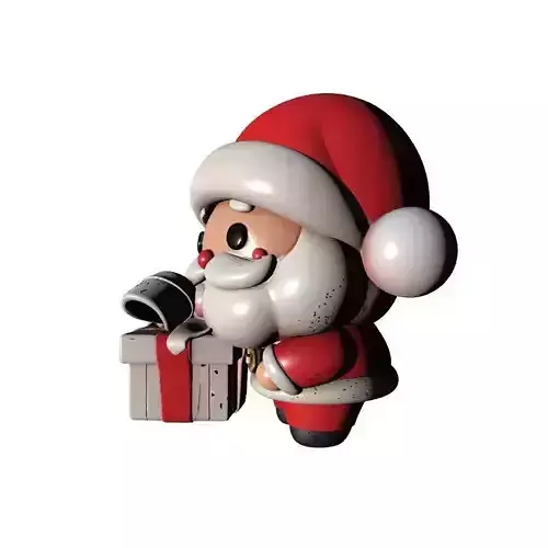 Santa Claus Christmas 3D Model