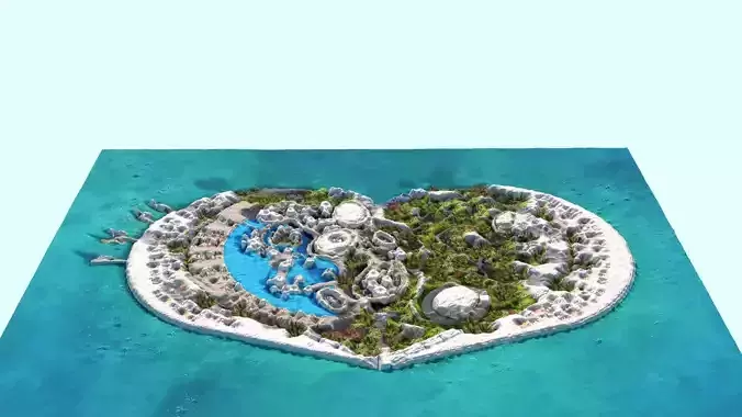 The Heart of Europe Island