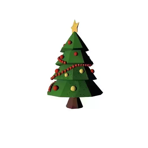 Christmas Tree 3D Printable Model