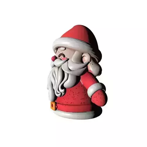 Santa Claus Christmas 3D Model